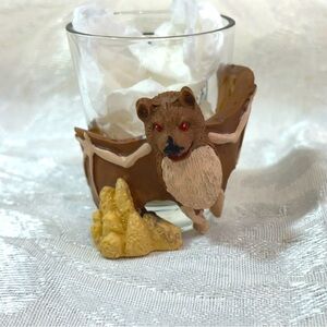 Shot glass Linville Caverns NC bat